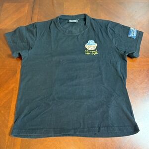 Vincent Van Gogh Bear Graphic Tee Super Massive Black XL Streetwear